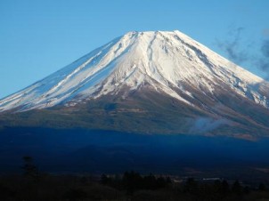 富士山も綺麗でした。加藤政治君撮影。